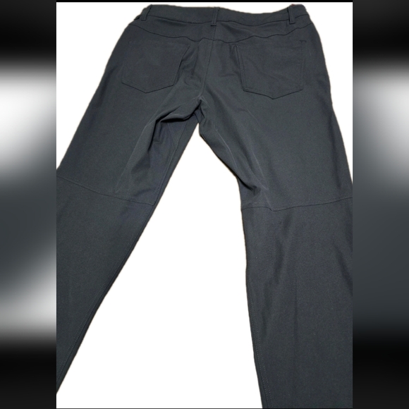 Lululemon Men’s ABC Pants Size 34"L Warpstreme LM5426S Black Stretch Athleisure - Picture 7 of 13